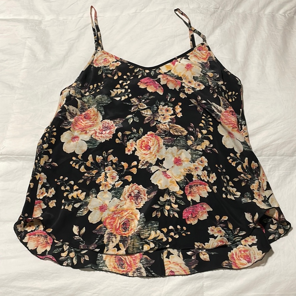 Silk tank.